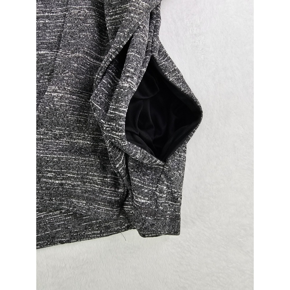 Team Apparel New Orleans Saints Heather Grey 1/4 Zip Pullover Sweatshirt Men 2Xl - Picture 6 of 14